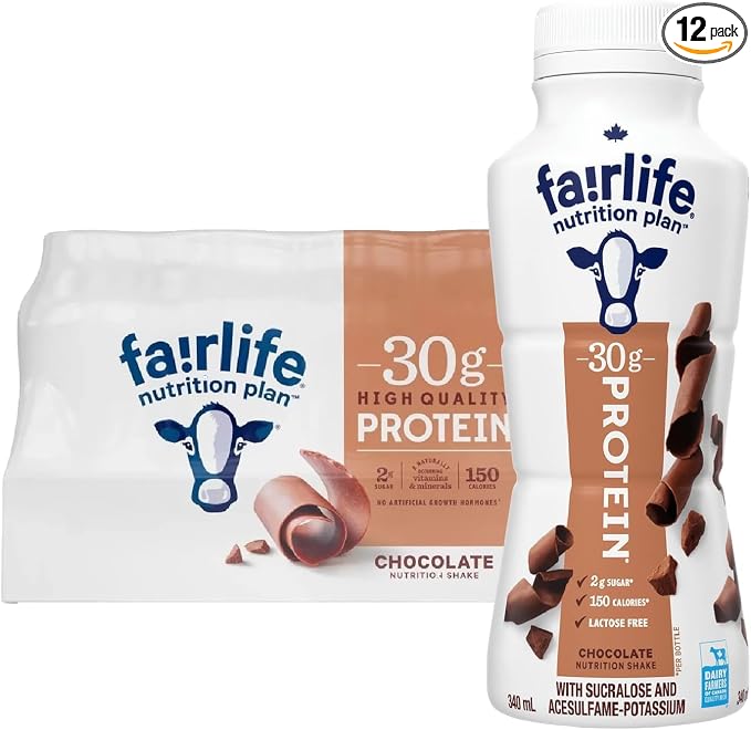 Nutrition Plan High Protein Chocolate Shake – 12 Pack