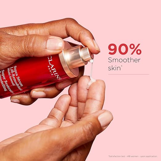 Clarins Double Serum Anti-Aging + Anti-Wrinkle Face Serum — 3.3 oz