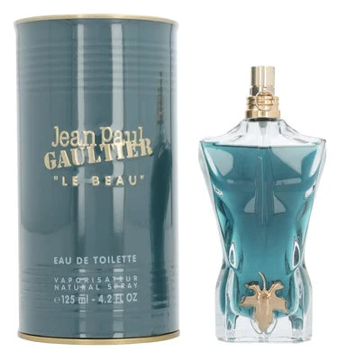 Jean Paul Gaultier Le Beau Male Eau de Toilette Spray 4.2 oz (125 ml) for Men