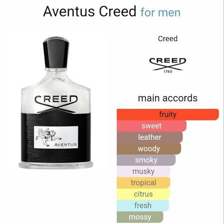 Creed Aventus Eau de Parfum – Woody, Citrus & Fruity Fragrance
