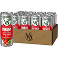 V8 +SPARKLING ENERGY Strawberry Kiwi Energy Drink, Made With Real Vegetable And Fruit Juices, 11.5 FL OZ Can (Pack Of 12)