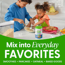 Orgain Kids Protein Powder Shake Mix, Vanilla Bean Ice Cream - 8g Grass-Fed Dairy Protein, 4g Fiber, 22 Vitamins & Minerals, Gluten Free, No Soy Ingredients, Adds Healthy Nutrients to Kids Snacks, 1lb