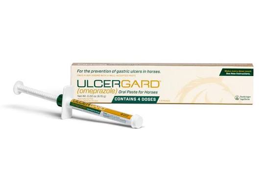 ULCERGARD Omeprazole Oral Paste for Horses – 4 Doses, 0.22 oz