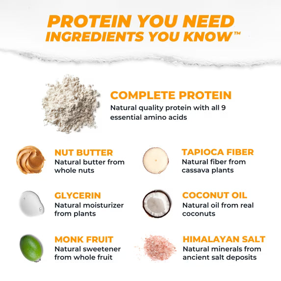 Atlas Protein Bar – 20g Clean Protein, 1g Natural Sugar, No Seed Oils, Gluten Free, No Artificial Sweeteners, Peanut Butter Chocolate Chip, 12 Count