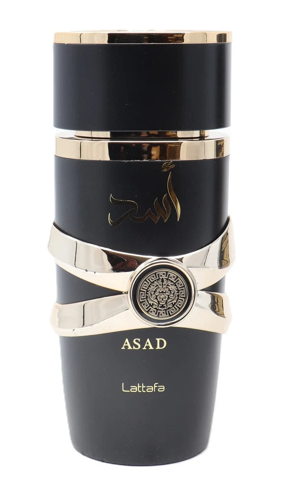 Lattafa Perfumes Asad Black Edition Eau de Parfum Spray for Unisex – 3.4 oz / 100 ml